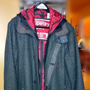 Superdry Premier Wool Coat
